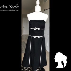 ANN TAYLOR STRAPLESS DRESS SZ 10🌸